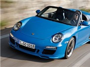 Bóng đá anh, ngoại hạng anh, lịch thi đấu euro 2012,  Tia chớp xanh Porsche 911 Speedster xuất hiện 